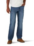 Wrangler Men's Free-to-stretch jeans with loose fit, milwaukee, 42 W/32 L