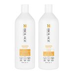 BIOLAGE Smoothproof Shampoo and Conditioner Set 1L, Duo Hair Care Bundle For Frizzy Hair, Cleanses, Smooths & Controls Frizz, Paraben-Free