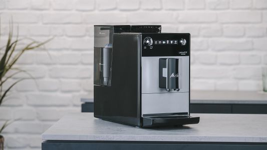 Melitta Latticia OT Coffee Machine – Silver, Automatic Espresso Maker