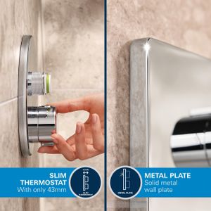GROHE Precision SmartControl Shower System – Thermostatic Mixer