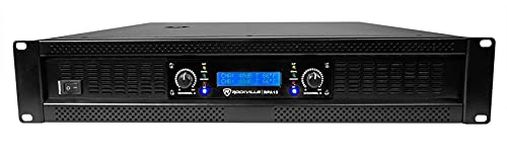 Rockville 5000 Watt Peak / 1400w RMS 2 Channel Power Amplifier Pro/DJ Amp RPA12