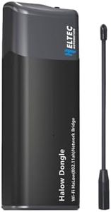 Wi-Fi HaLow Dongle IEEE 802.11ah Protocol 1km Ultra-Long-Range Wi-Fi or Ethernet Cable Lower Power Consumption Wireless Network Bridge 902-928MHz (STA Mode-1Pc)