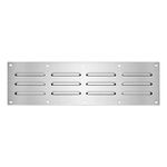 Stanbroil Stainless Steel Venting Panel for Masonry Fire Pits and Outdoor Kitchens, 15" by 4-1/2"