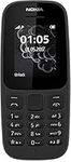 Nokia 105 Single SIM Mobile Phone (2017 Edition) - Black