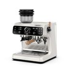 HIBREW H7B Espresso Machine with Grinder | Powerful 20-bar pressure, Customizable Brewing and Precise Temperature Control Espresso Machine