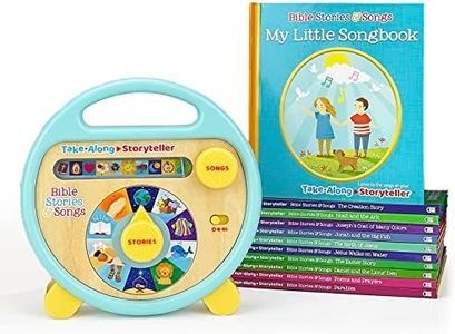 Bible Stories and Songs Interactive Electronic Take Along Storyteller with 11 Books (Little Sunbeams)