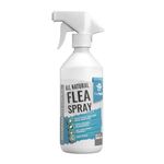 Flea Spray for The Home | 100% Natural Flea Treatment for House & Bed Bugs | Fast Acting Household Flea Spray | Flea Treatment | Flea Killer for Home | Pet & Family Friendly | Kills Fleas - 500ml