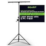 GearIT LED Light Stand With 5 Ft. T