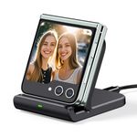 SwanScout Charging Station for Samsung Z Flip 6, SwanScout 501S, Foldable Inductive Charging Station for Galaxy Z Flip 6/5/4/3, Wireless Charger for Z Flip Series/Moto Razr50 (No Adapter)