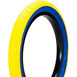 LAGOS MAFIABIKES Yellow Bluewall 20 x 2.40 BMX Tyre Set (set of 2 tyres)