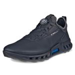 ECCO Men's Biom C4 Boa Gore-tex Waterproof Golf Shoe, Black, 8/8.5 UK