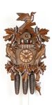 German Cuckoo Clock 8-day-movement Carved-Style 20.00 inch - Authentic black forest cuckoo clock by Hekas