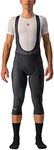 Castelli Men's Entrata Thermal Bibknicker for Road and Gravel Biking I Cycling - Black - Large