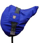 Harrison Howard Premium Waterproof/Breathable Fleece-Lined Long-lasting Outer Damage Protection Saddle Cover for GP/CC-Blue