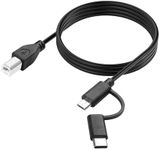 2-in-1 USB Printer Cable YACSEJAO 6