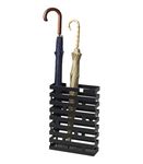 Yamazaki BRICK UMBRELLA STAND WIDE BK, Black