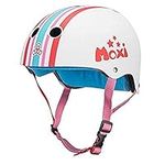 Triple Eight The Certified Sweatsaver Helmet for Skateboarding, BMX, and Roller Skating, Moxi Stripey, X-Small/Small