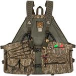 Drake Waterfowl Hunting Time & Motion Gunslinger Turkey Vest with Adjustable Chest/Waist Straps & Detachable Seat, Bottomland