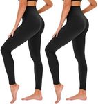 High Waisted Leggings for Women - N