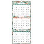 2023-2024 Wall Calendar - 3 Month Wall Calendar Display(Folded in one Month), July 2023 - June 2024, 11.3" x 26" (when opened), Vertical Calendar with Thick Paper, Perfect for Organizing & Planning