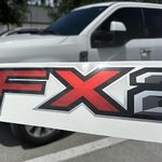 FX2 Off Road Decals for Ranger F150 Truck Super Duty Stickers (Set of 2 Decals)