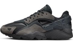 Nike Men's Air Huarache Runner Sneaker, Black Medium ash Anthracite, 6.5 UK