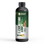 Himalayan Organics L Carnitine Liquid 3300mg Per Serving with Added Vitamins - Mango Flavour - 30 Servings - 450ml