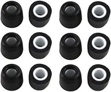 Zotech 6 Pair Memory Foam Replacement Earbuds, Ear Tips for JayBird BlueBuds X, X2 & X3 Bluetooth Sport Headphones (Small)