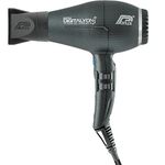 Parlux Digitalyon Anthracite Digital Hair Dryer with Slim Hair Straightening Nozzle for a Frizz-Free Straight Hair Look. Quiet with 2 Speeds and 4 Temperatures and Cold Air Button