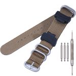 MCXGL Nato heavy duty nylon watch strap + Adapter 16mm Replacement for Casio GShock MIL-Shock 5600 GW6900 GA110 GA120 GA100 mens watch band