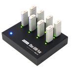 [New Update Version] EZ DUPE 1 to 7 Mini USB Plus MK III Duplicator - Standalone USB Flash Media Thumb Drive Compact Copier (DM-FU0-8V07B)