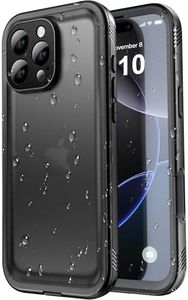 SPORTLINK for iPhone 16 Pro Waterproof Case - IP68 Waterproof/Shockproof/Dustproof Case, 360 Full Body Protection with Built-in Lens & Screen Protector, Heavy Duty Case for iPhone 16 Pro[with Lanyard]