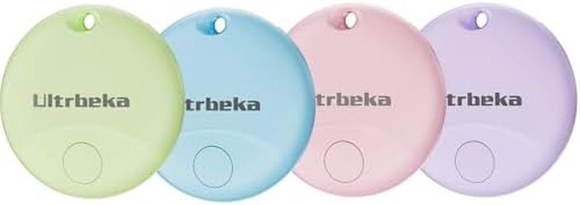 Ultrbeka Air Tag 4 Pack Bluetooth Tracker Apple