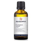 Naissance Lemon Eucalyptus Essential Oil 50ml - 100% Pure, Natural, Cruelty Free, Steam Distilled and Undiluted (Eucalyptus Citriodora/Citriodorol)