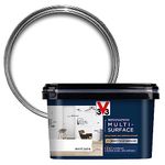 V33 Renovation Multi-Surface Paint - No Undercoat Needed - Over 20 Surfaces - Resistance to Water Stains & Impact - High Coverage - White Satin 2L