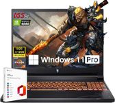 acer Nitro V16 Gaming Laptop 2024, 8-Core AMD Ryzen 7-8845HS Up to 5.10 GHz, GeForce RTX 4060, 64GB DDR5 RAM, 4TB SSD, 16" WUXGA 165Hz, Wi-Fi 6E, Backlit Keyboard, Office Lifetime License & Win11 Pro