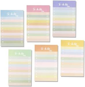 FYY 300 Sheets Sticky Notes - Super Self-Adhesive Thick Paper Note Pads in 100x150mm, Daily to Do Lists Planner Notepad Memo for School Meeting Home Reminder Supplies, Office Gifts (6 Pack)