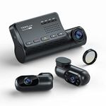 VIOFO A139 3 Channel Dash Cam for Car, WiFi GPS built-in, Dashcam with Anti-Glare CPL Filter, Front Interior Rear 2k + 1080P + 1080P Triple Car Camera, IR Night Vision, Supercapacitor, Parking Monitor