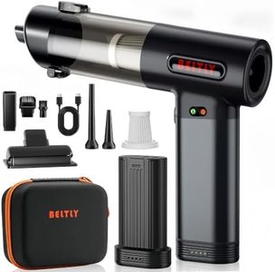 BELTLY FT55 Portable Car Vacuum with Removable Battery 19kPa Suction Power