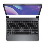 Brydge 11.0 Pro Wireless Keyboard | Compatible with iPad Pro 11-inch (2018) | Backlit Keys | Long Battery Life | (Space Gray)