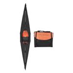 Oru Kayak Foldable Kayak Bay ST | Stable, Durable, Lightweight - Lake, River, and Ocean Kayaks - Intermediate - Size (unfolded): 12'3" x 25", Weight: 26 Lbs, Black