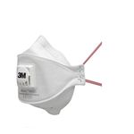 3M Aura 9332+ Disposable Respirator FFP3 – Practical 3-panel design for improved facial movement and low breathing resistance - 5x 3M Aura disposable mask