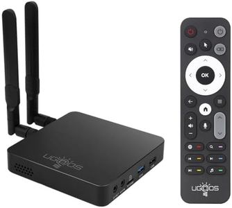 Ugoos AM6B Plus TV Box Amlogic S922X-J Android 9.0 DDR4 4GB RAM 32GB ROM WiFi6 1000M Ethernet USB 3.0 BT5.0 4K H.265 HDR TV Box
