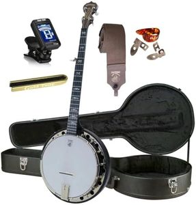 Deering Artisan Goodtime 2 II 5-String Resonator Deluxe Bluegrass Banjo with Hard Case