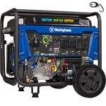 Westinghouse 12500 Peak Watt Tri-Fuel Home Backup Portable Generator, Remote Electric Start, Transfer Switch Ready, Gas, Propane, and Natural Gas Powered