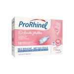 Prorhinel Disposable Manual Baby Fly Tips x 10 Soft Tips for Stuffy Nose and Nasal Discharge, Soft Hygienic, Made in France