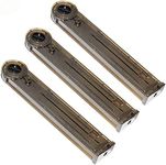 Airsoft Gear Parts Accessories 3pcs 300rd Hi-Cap Mag Magazine For P90 AEG Semi-Transparent Brown