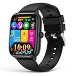 Smart Watch for Men Women with Bluetooth Call, Fitness Trackers 2.06" AMOLED HD Full Touch Screen with Heart Rate/Blood Oxygen/Sleep Monitor, IP68 Waterproof, Smartwatch for iOS Android