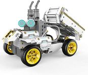 UBTECH JIMU Robot Builderbots Series: Overdrive Kit/App-Enabled Building and Coding STEM Learning Kit (410 Parts and Connectors)