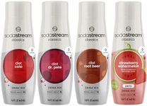 SodaStream Flavoring Diet Variety Pack USA, 14.8 Fl Oz (Pack of 4)